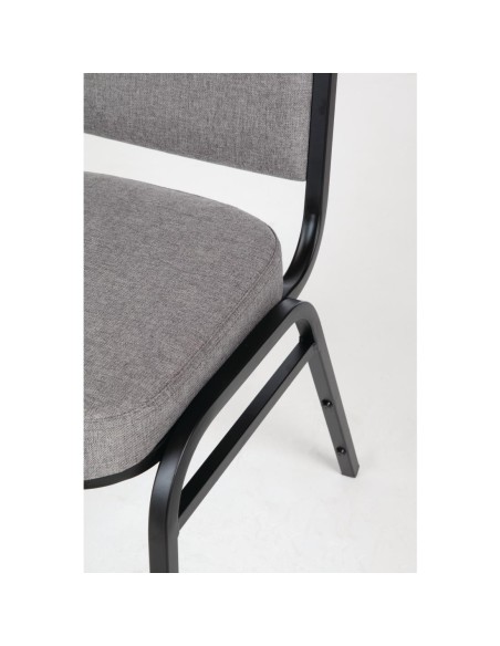 Chaise de banquet gris Bolero lot de 4 - intérieur