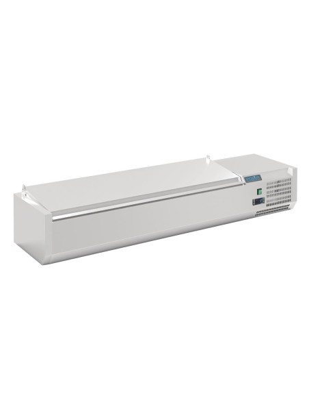 Saladette Polar Série G 6x GN 1/4 - inox, contrôle numérique