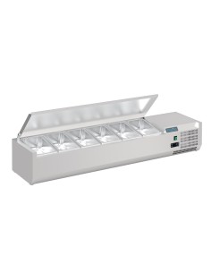 Saladette Polar Série G 6x GN 1/4 - inox, contrôle numérique 2