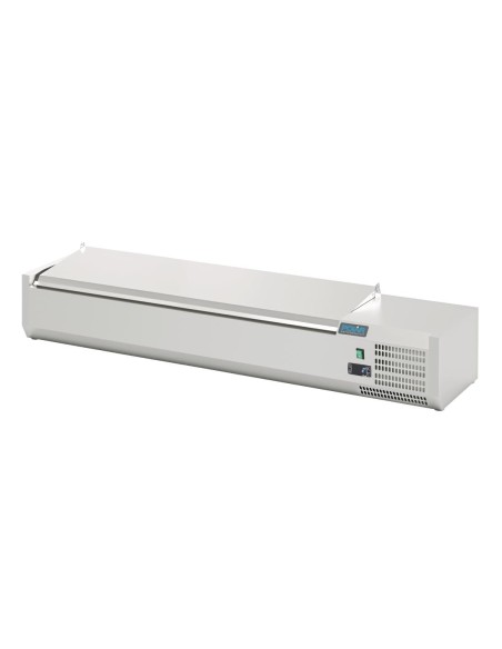 Saladette Polar Série G 6x GN 1/4 - inox, contrôle numérique