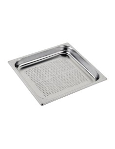 Bac inox perforé GN 2/3 Gastro M 20 mm - 1,35 L