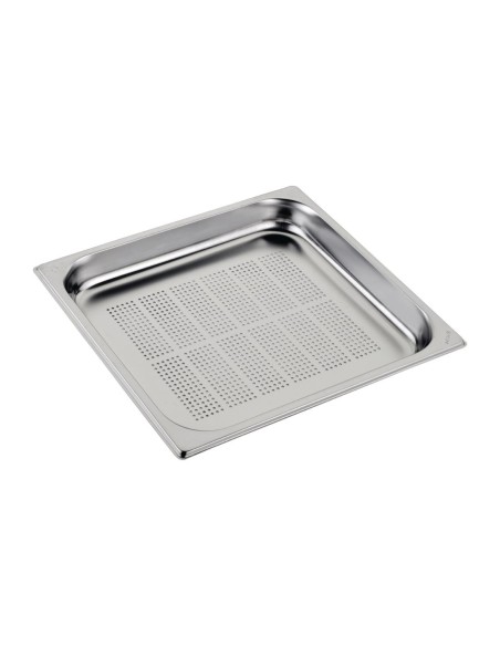 Bac inox perforé GN 2/3 Gastro M 20 mm - 1,35 L