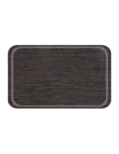 Plateau rond mélamine Roltex GN1/1 antidérapant wengé