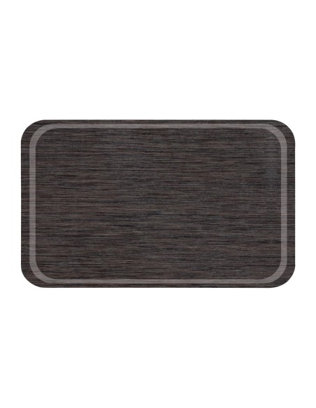 Plateau rond mélamine Roltex GN1/1 antidérapant wengé