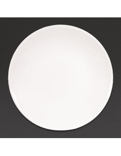 Assiettes creuses blanches Churchill 255mm - lot de 12