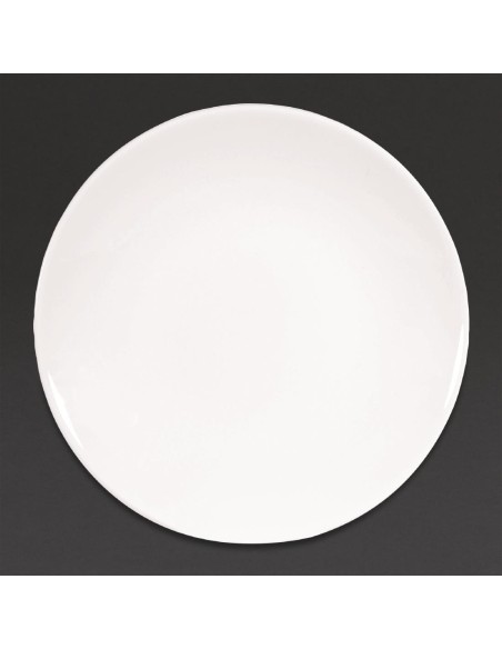 Assiettes creuses blanches Churchill 255mm - lot de 12