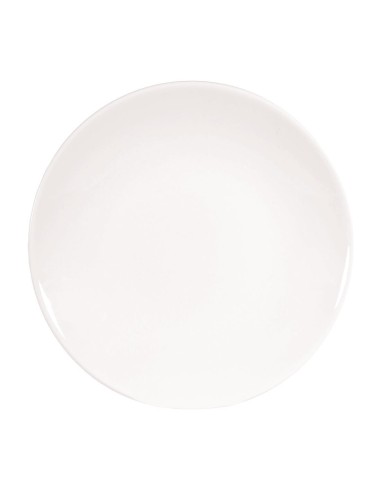 Assiettes creuses blanches Churchill 255mm - lot de 12