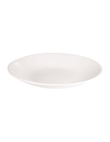 Assiettes creuses blanches Churchill 255mm - lot de 12