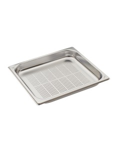 Bac inox perforé GN 2/3 Gastro M 40mm - 3,5L