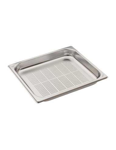 Bac inox perforé GN 2/3 Gastro M 40mm - 3,5L