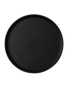 Plateau antidérapant Roltex Blackline 310 mm noir