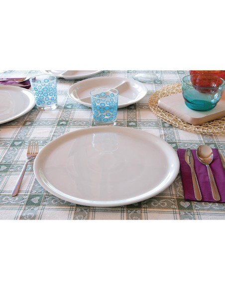 Assiette à pizza Napoli 330 mm - lot de 6 Saturnia