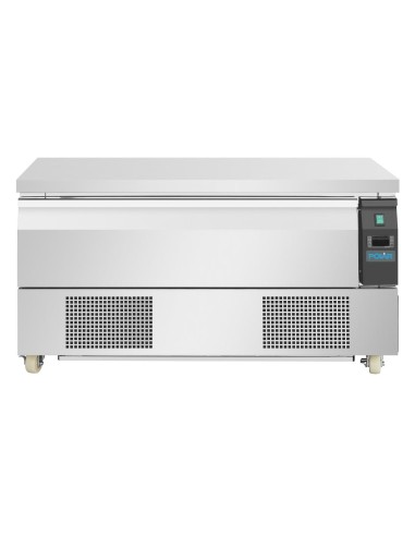 Soubassement double réfrigération Polar 3x GN 1/1 - 1 tiroir