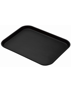 Plateau rond antidérapant Treadlite Cambro 45,7 cm - noir