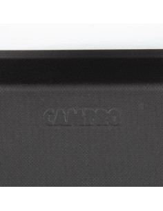 Plateau rond antidérapant Treadlite Cambro 45,7 cm - noir 2