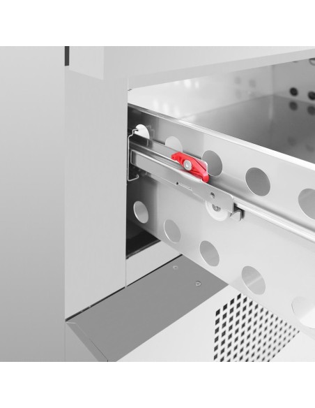 Soubassement double réfrigération Polar 2 tiroirs 4x GN 1/1
