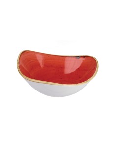 Bols triangulaires Churchill Stonecast Berry Red 235 mm - Lot de 12 2