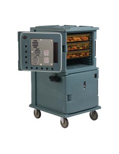 Chariot électrique chauffant 16 GN Cambro 114 L - 4h maintien