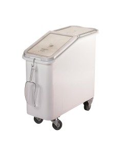 Bac à ingrédients mobile Cambro 81L - blanc