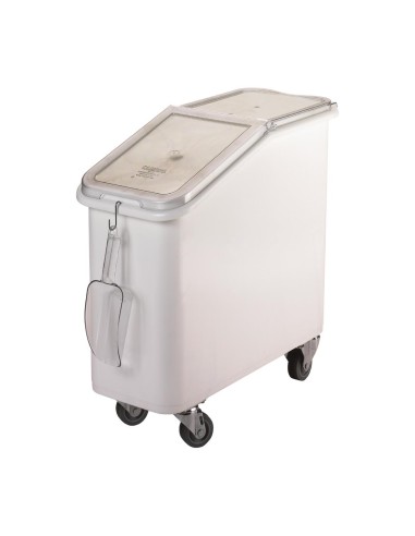 Bac à ingrédients mobile Cambro 81L - blanc