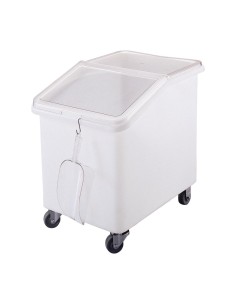 Bac mobile à ingrédients Cambro 140L - blanc