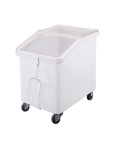 Bac mobile à ingrédients Cambro 140L - blanc