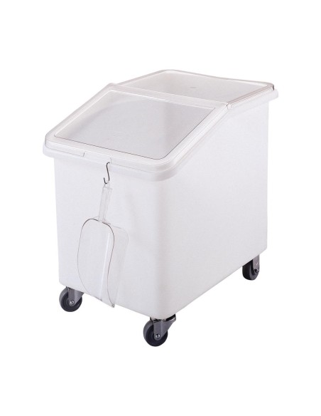 Bac mobile à ingrédients Cambro 140L - blanc