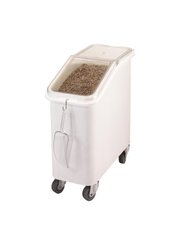 Bac à ingrédients mobile Cambro 81L - blanc