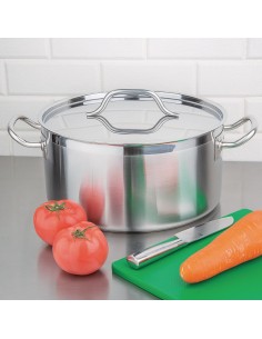 Braisière inox 32 cm 12 L Nisbets Essentials 2
