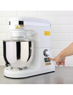 Batteur planétaire Buffalo 7 L blanc - 270 W 2