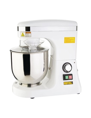 Batteur planétaire Buffalo 7 L blanc - 270 W