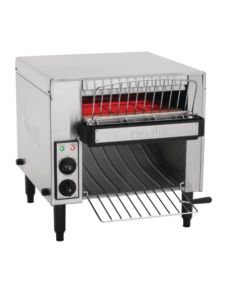 Toaster convoyeur Dualit DCT2I - 560 tranches/h, inox