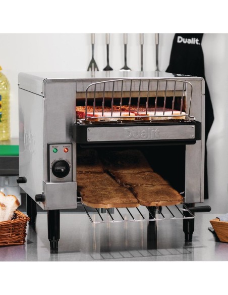 Toaster convoyeur Dualit DCT2I - 560 tranches/h, inox