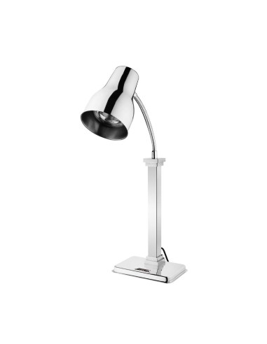 Lampe chauffante sur pied Buffalo 250W - inox poli