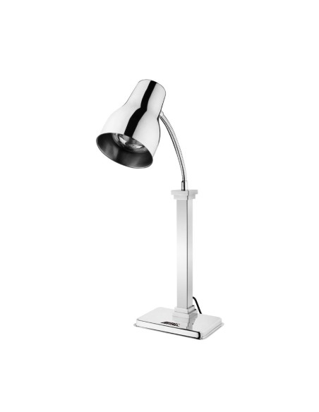Lampe chauffante sur pied Buffalo 250W - inox poli