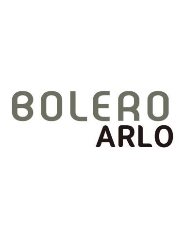 Table ronde blanche Bolero Arlo 798 mm - Design industriel