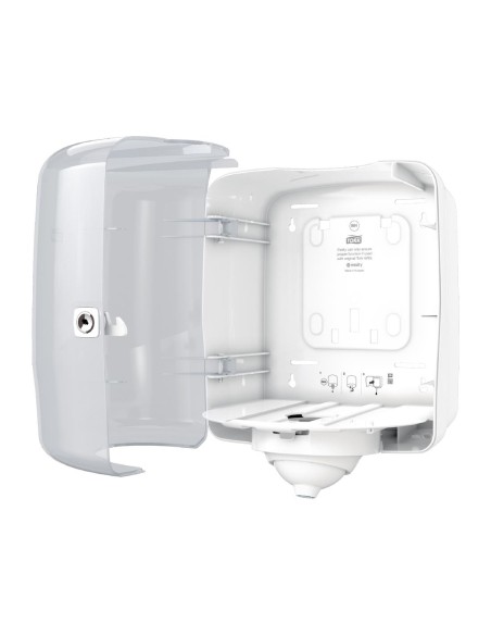 Distributeur Tork Reflex blanc - réduction 37% consommation