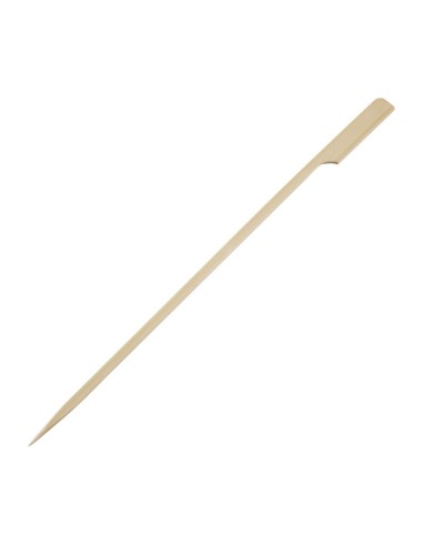 Brochettes en bambou biodégradables 210mm - Lot de 100