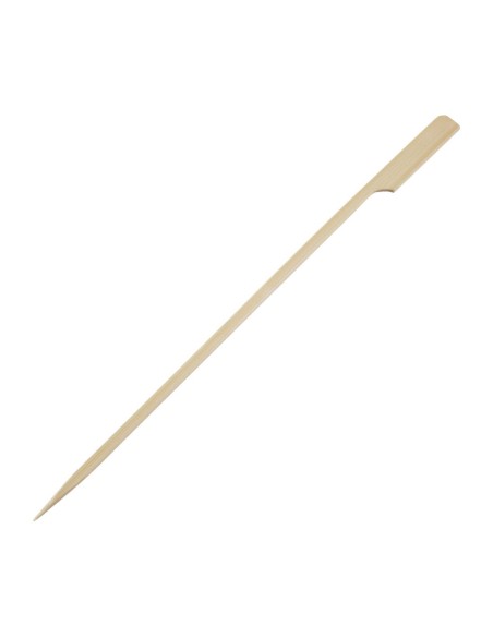 Brochettes en bambou biodégradables 210mm - Lot de 100