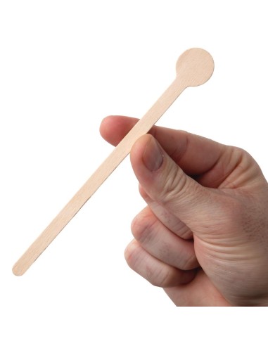 Agitateurs à cocktail en bois Fiesta 150 mm - Lot de 100
