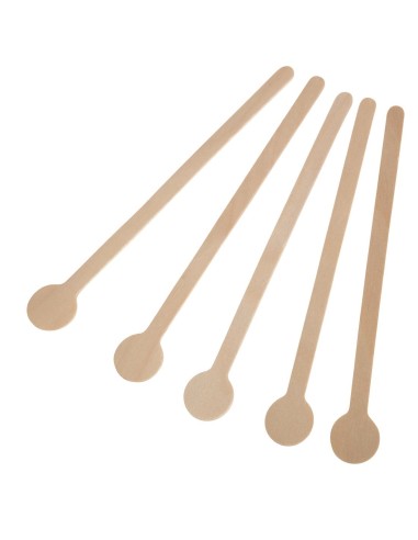 Agitateurs à cocktail en bois Fiesta 150 mm - Lot de 100