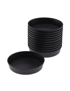 Moules à quiche Exoglass Matfer Bourgeat 100mm - lot de 12