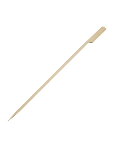 Brochettes bambou biodégradables Fiesta 240mm - Lot 100