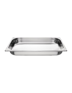 Bacs GN 1/1 inox 65mm Nisbets Essentials - lot de 3 2