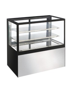 Vitrine réfrigérée Polar Série U 1200mm - 385L, LED, inox