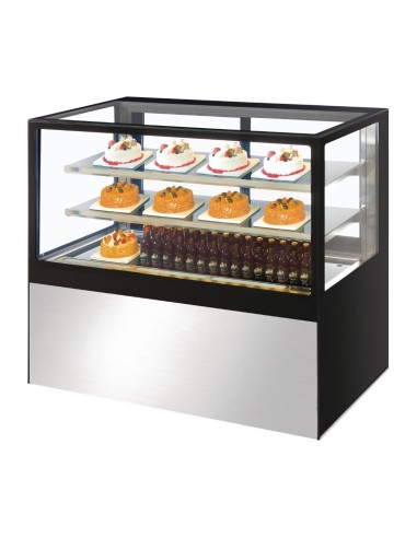 Vitrine service arrière réfrigérée Polar U 1500mm - 485L