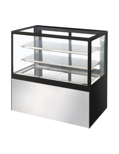 Vitrine réfrigérée Polar Série U 1200mm - 385L, LED, inox