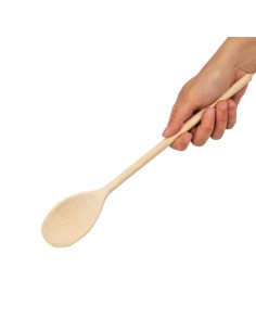 Cuillère en bois Nisbets Essentials 305mm - Durable et stylée 2