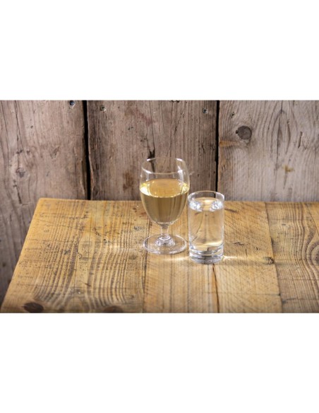 Verres à vin pied court Cocktail Olympia 308 ml - Lot de 6