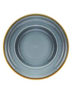 Assiettes à pâtes Olympia Kiln Océan 250mm - lot de 4